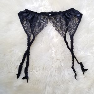 Vintage Christian Dior Black Garter